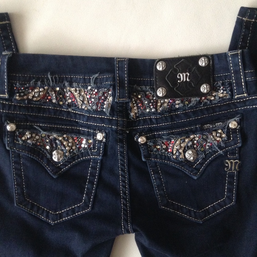 Miss Me Signature Skinny JE82185L Dark Wash